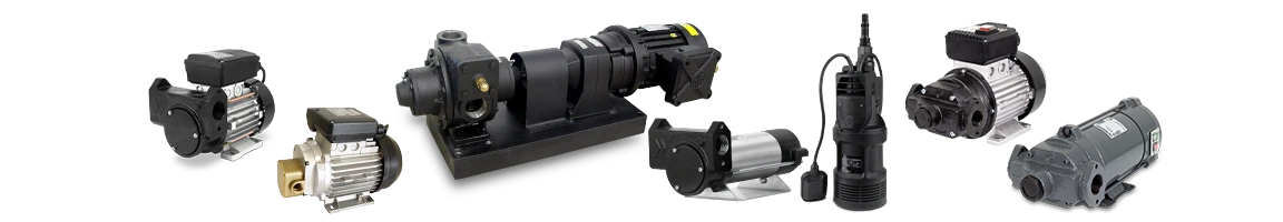 Pumpar för bränslen och smörjmedel