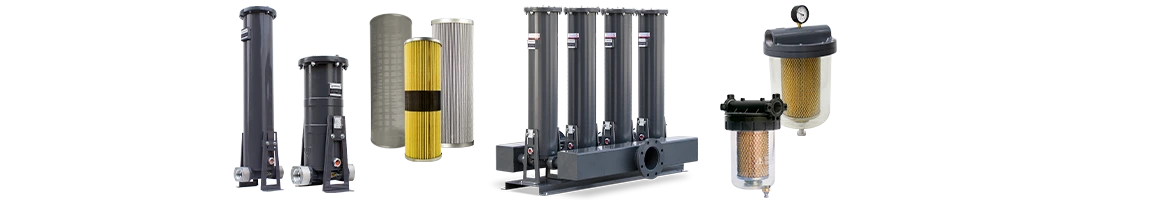 Filter och reservdelar för bränslen och smörjmedel